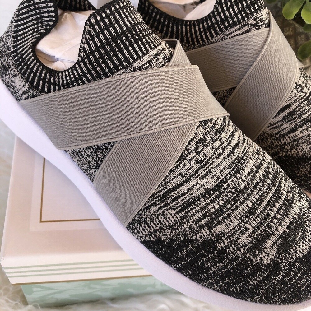 Women’s Slip On Sneakers Size L 9/10 West Loop Memory Foam - Picture 10 of 16